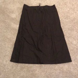 Brown skirt
